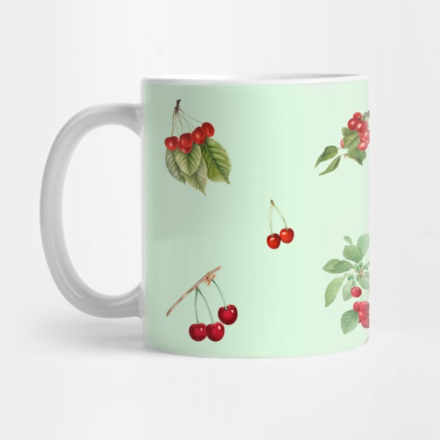 Vintage Cherry Pattern Retro Collection by Yourfavshop600